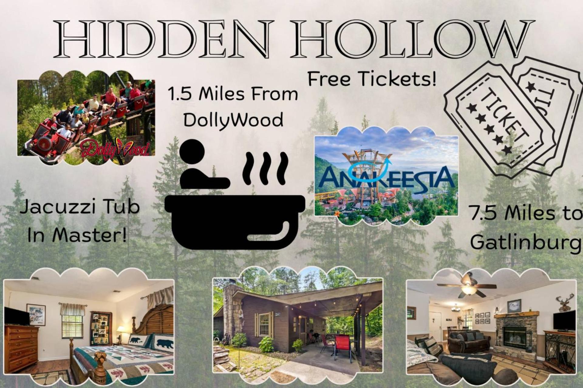 Hidden Hollow ピジョンフォージ エクステリア 写真